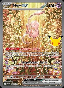 Mew ex (30th Celebration 152)