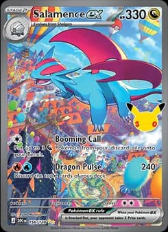 Salamence ex (30th Celebration 156)