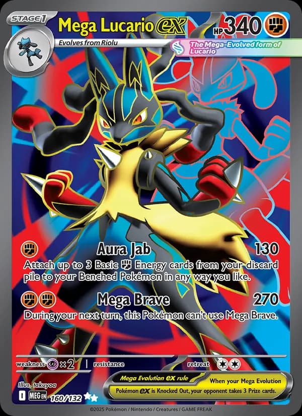 Mega Lucario ex (Mega Evolution)