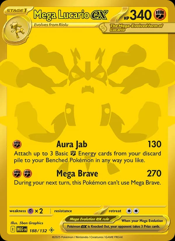 Mega Lucario ex (Mega Evolution)
