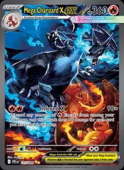 Mega Charizard X ex (Phantasmal Flames 125)