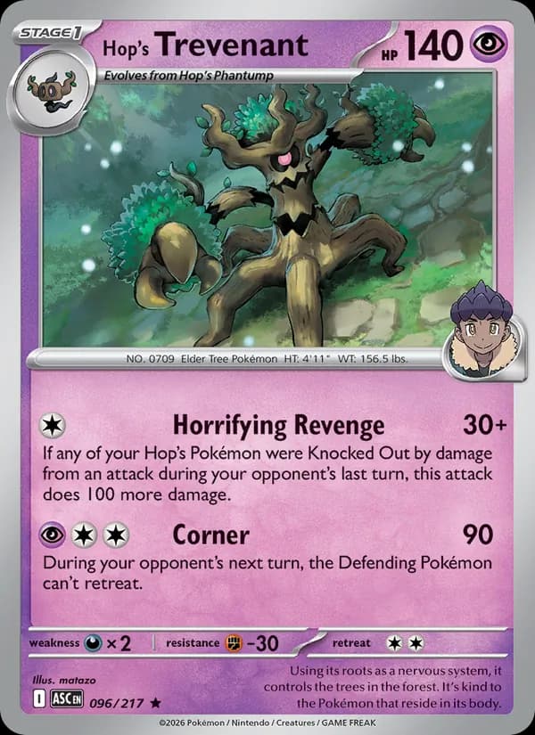 Hop's Trevenant