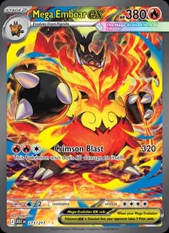 Mega Emboar ex (Ascended Heroes 273)