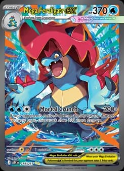 Mega Feraligatr ex (Ascended Heroes 274)