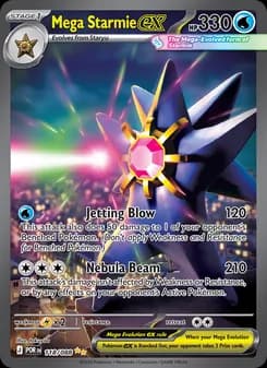 Mega Starmie ex (Perfect Order 118)