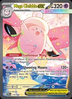 Mega Clefable ex (Perfect Order 119)