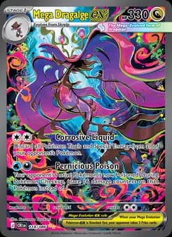 Mega Dragalge ex (Chaos Rising 118)