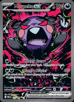 Morpeko ex (Pitch Black 117)