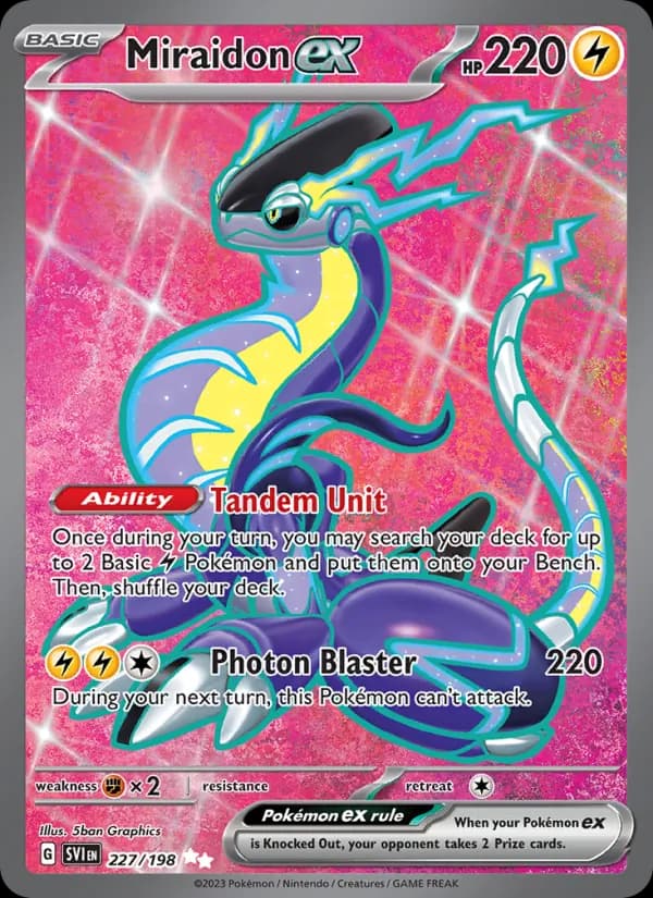 Miraidon ex (Scarlet & Violet)