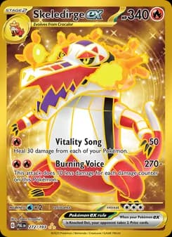 Skeledirge ex (Paldea Evolved 272)