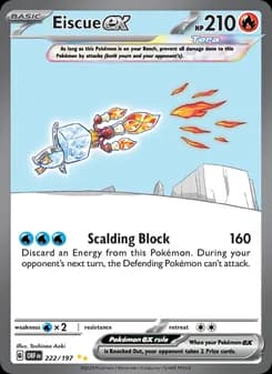 Eiscue ex (Obsidian Flames 222)