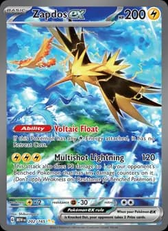 Zapdos ex (151 202)