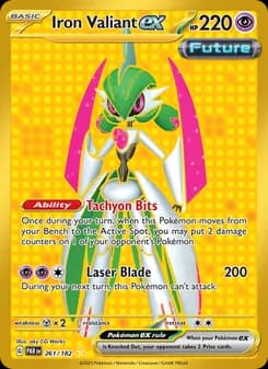Iron Valiant ex (Paradox Rift 261)