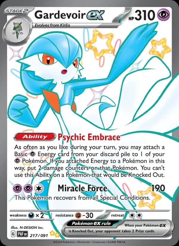Gardevoir ex (Paldean Fates)