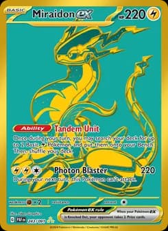 Miraidon ex (Paldean Fates 243)
