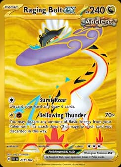 Raging Bolt ex (Temporal Forces 218)