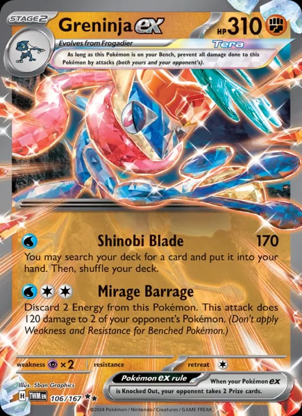 Greninja ex (Twilight Masquerade)