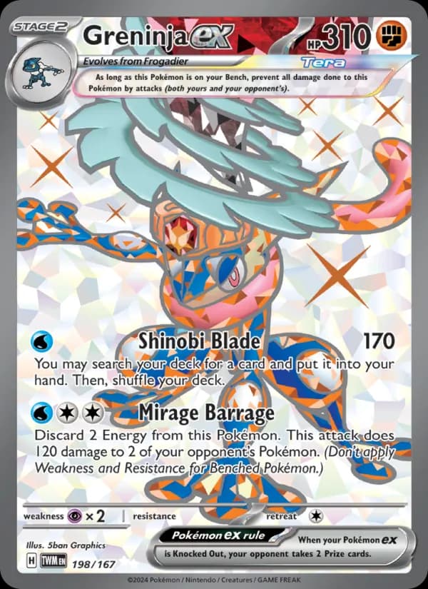 Greninja ex (Twilight Masquerade)