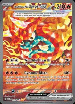 Hearthflame Mask Ogerpon ex (Twilight Masquerade 212)