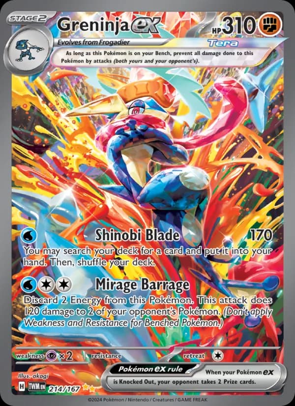Greninja ex (Twilight Masquerade)