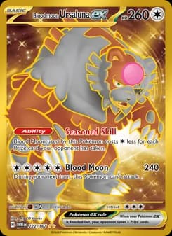 Bloodmoon Ursaluna ex (Twilight Masquerade 222)