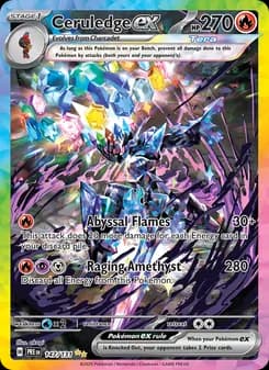 Ceruledge ex (Prismatic Evolutions 147)