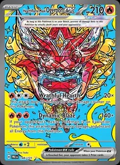 Hearthflame Mask Ogerpon ex (Prismatic Evolutions 148)