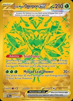 Teal Mask Ogerpon ex (Prismatic Evolutions 177)