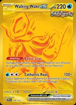 Walking Wake ex (Prismatic Evolutions 178)