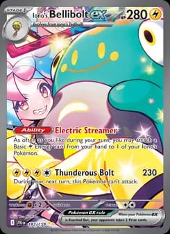 Iono's Bellibolt ex (Journey Together 183)