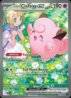 Lillie's Clefairy ex (Journey Together 184)