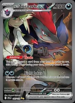 N's Zoroark ex (Journey Together 185)