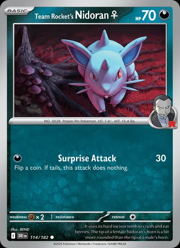 Team Rocket's Nidoran♂