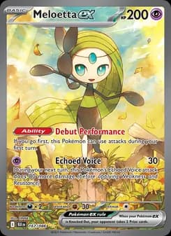 Meloetta ex (Black Bolt 167)