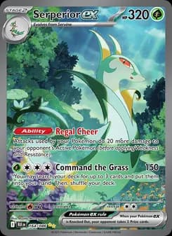 Serperior ex (Black Bolt 164)